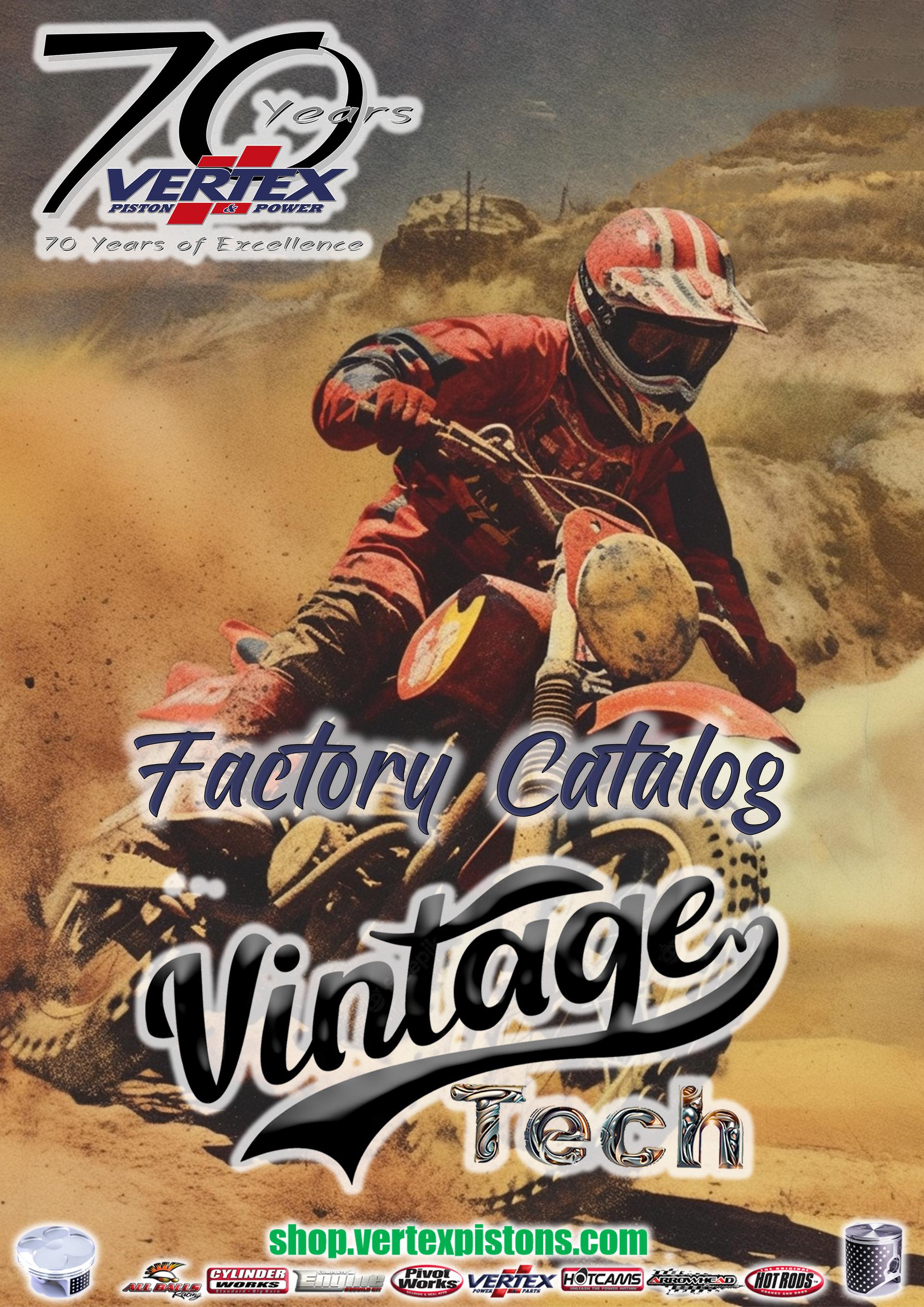 Vertex Tech The New Vintage Catalog Is Available Disponibile Il